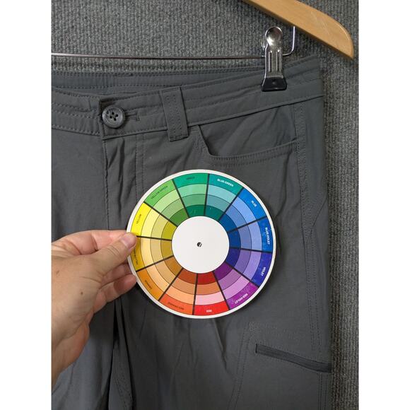 Eddie Bauer First Ascent Capri Pants Womens 2 Cinch Cargo Stretch Nylon Zip - Picture 5 of 13